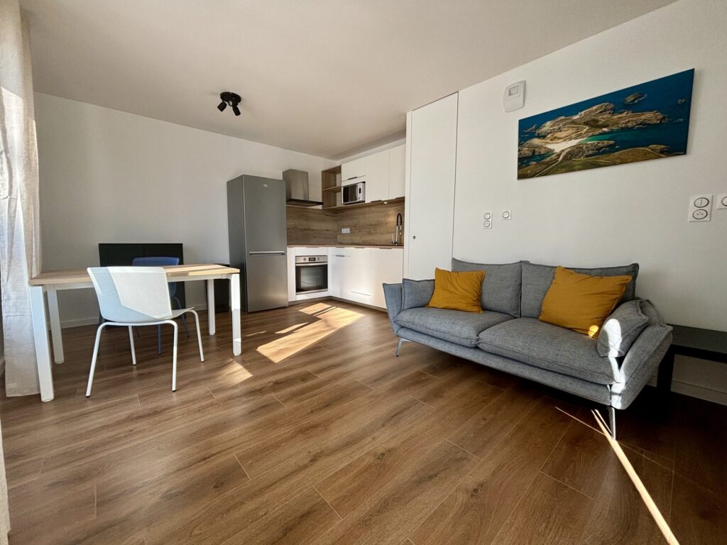 Bien: A louer Appartement T2 meublé centre ville Vannes